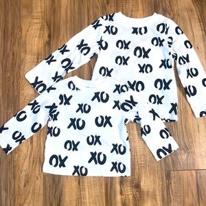 Matching sibling long sleeve